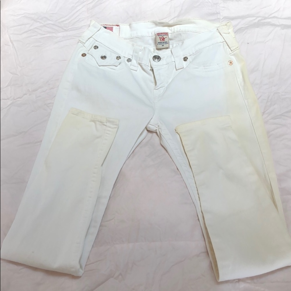 True Religion Jeans white